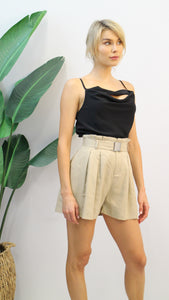 Coella Linen Shorts