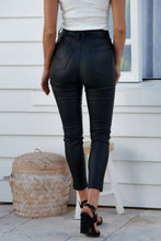 Load image into Gallery viewer, Ari Tie Up Faux Leather Pants