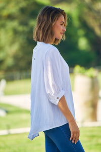 Airlie White Button Up Shirt