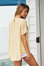 Load image into Gallery viewer, Monte Leopard Yellow Tee