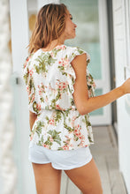 Load image into Gallery viewer, Roxie Floral Tie Top