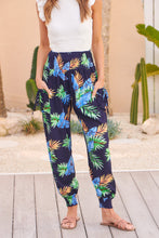 Load image into Gallery viewer, Tyla Multi Colour Leaf Print Harem Pant