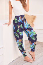 Load image into Gallery viewer, Tyla Multi Colour Leaf Print Harem Pant