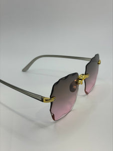Alicia Pink Smokey Sunglasses