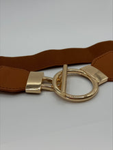 Load image into Gallery viewer, Santana Caramel Stretch Waist Belt