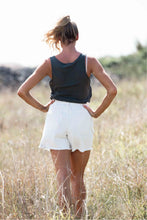 Load image into Gallery viewer, Anodella White Denim Shorts