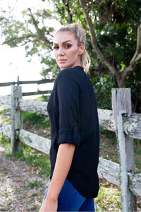 Melissa Shirt Black