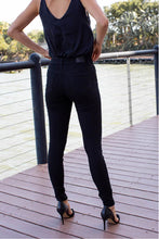 Load image into Gallery viewer, Basic Black Super Skinny Denim Stretch Pant