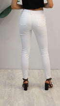 Load image into Gallery viewer, Basic White Denim Jeans