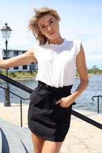 Load image into Gallery viewer, Billy High waisted Black Skirt