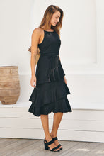 Load image into Gallery viewer, Dawn Black Evening dress