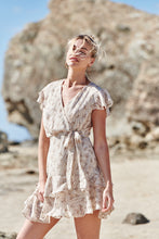 Load image into Gallery viewer, Tasmin Beige Cap Sleeve Dress