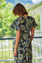 Load image into Gallery viewer, Alexia Green Floral Dress