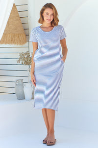 Ariel Nautic White Stripe Pocket Tunic