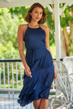 Load image into Gallery viewer, Dawn Navy Blue Evening Dress