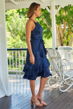 Load image into Gallery viewer, Dawn Navy Blue Evening Dress