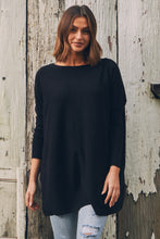 Load image into Gallery viewer, Emerson Oversized Batwing Black Long Sleeve Knit