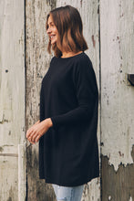 Load image into Gallery viewer, Emerson Oversized Batwing Black Long Sleeve Knit