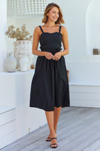 Load image into Gallery viewer, Bellamae Black Tie Waist Singlet Maxi Dress