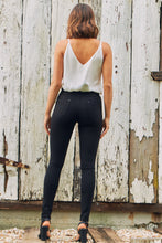 Load image into Gallery viewer, Posie Plain Black Stretch Ponte Pant