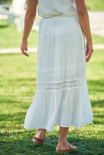 Load image into Gallery viewer, Dharma White Lace Maxi Skirt