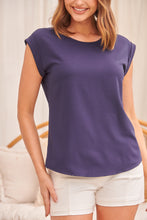 Load image into Gallery viewer, Kimmy Navy Plain Top